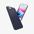 042CS20511 - iPhone SE Liquid Air case in black showing the back